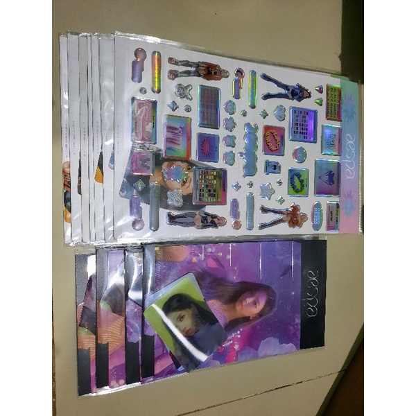 READY AESPA MD lenticular hologram epoxy KARINA GISELLE WINTER NINGNING