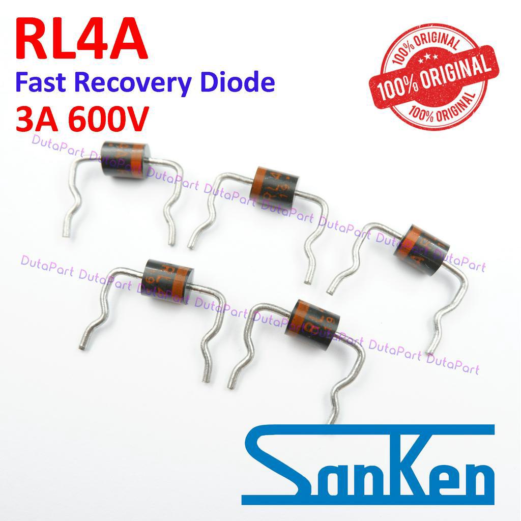 RL4A 3A 600V ORIGINAL SANKEN JAPAN Fast Recovery Diode Dioda