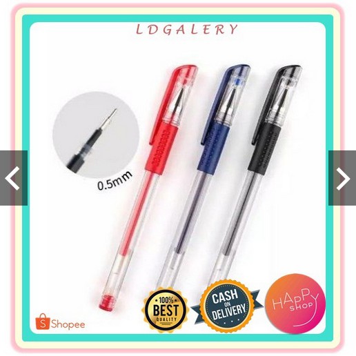 

LDG D001 PENA GEL 0.5 mm / ALAT TULIS PERLENGKAPAN RUMAH / PULPEN CAIR