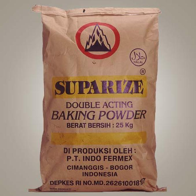 

31.87-Kue- Double Acting Baking Powder Suparize/ Pengembang Kue 50Gr Repack -Terlengkap-Termurah-