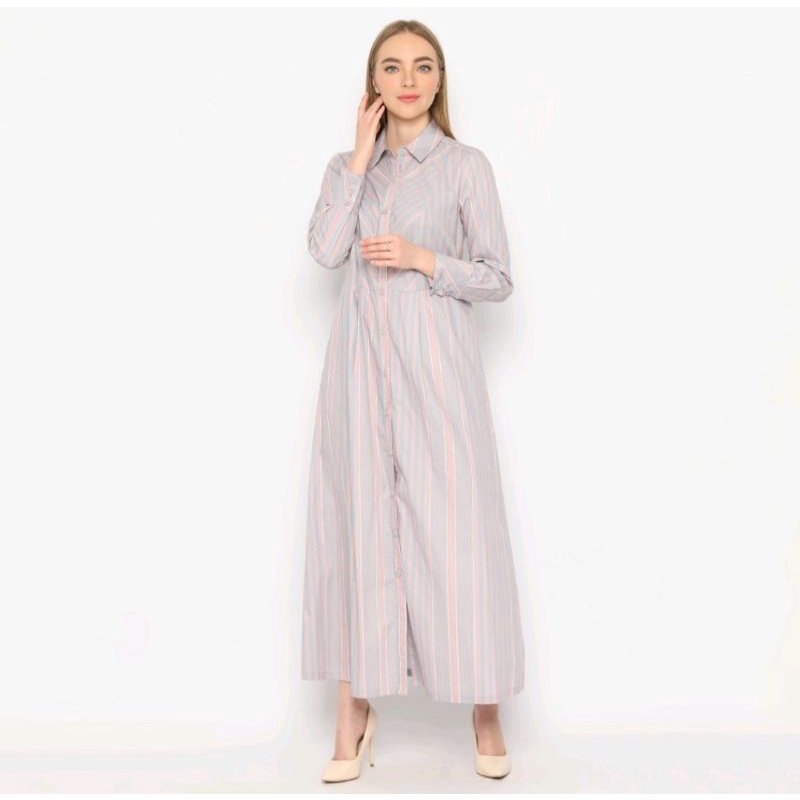 Novel Mice - Gamis Salur Pink Purple