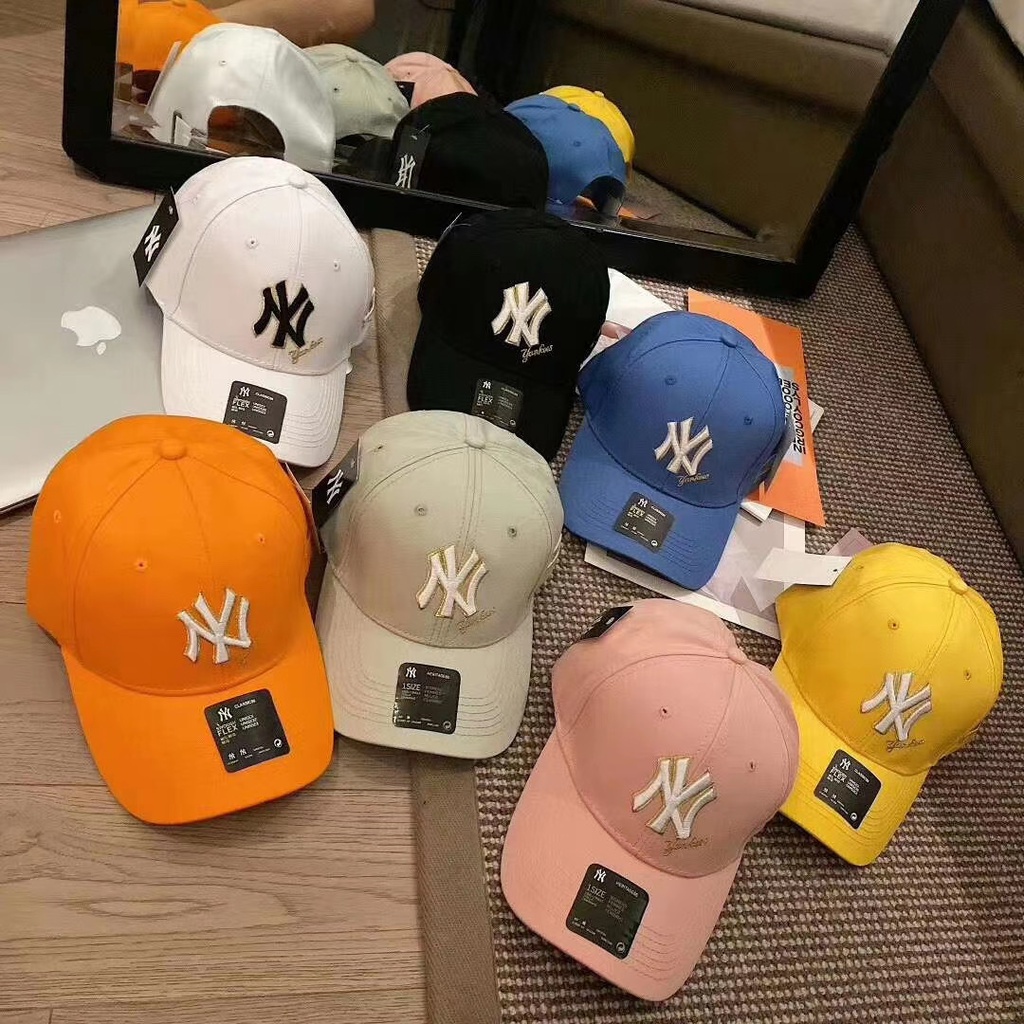 COD Topi NY Baseball MLB New York Import Fashion Olah Raga Pria dan Wanita Running Premium Distro Quality