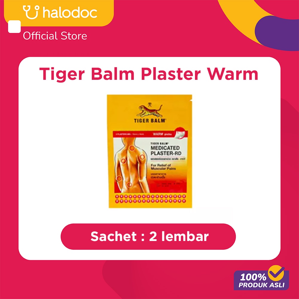 Tiger Balm Plaster Warm 2 Lembar