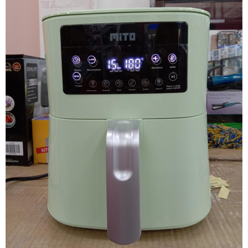 MITO AF1 Digital Air Fryer 4 Liter Low Watt AirFryer DigiFry AF-1 murah