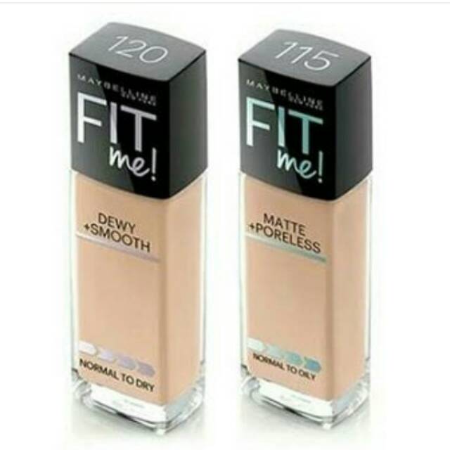 Maybelline Fit Me Foundation matte and poreless