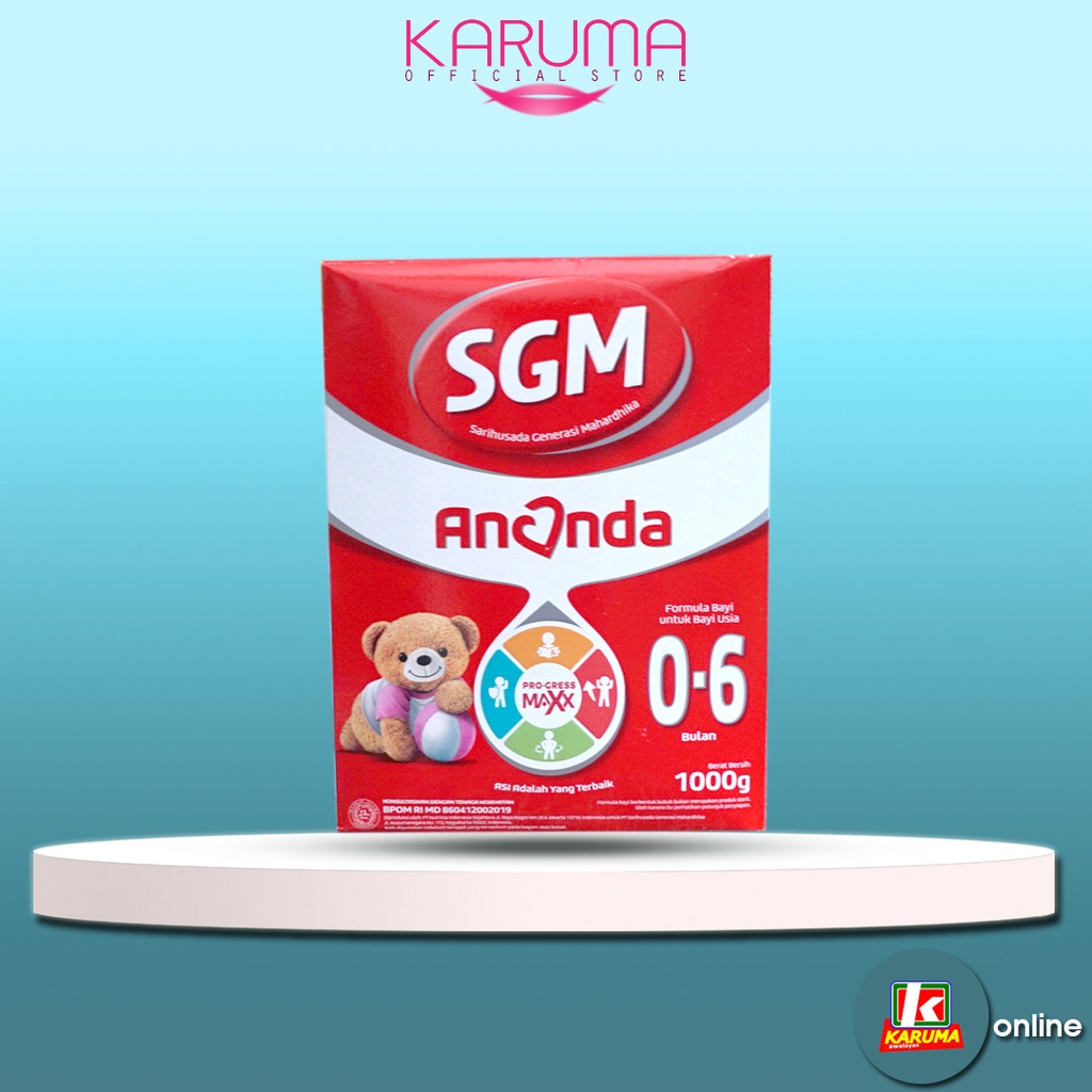 SGM Ananda 1 Susu Formula 1000gr Untuk Usia 0-6 Bulan