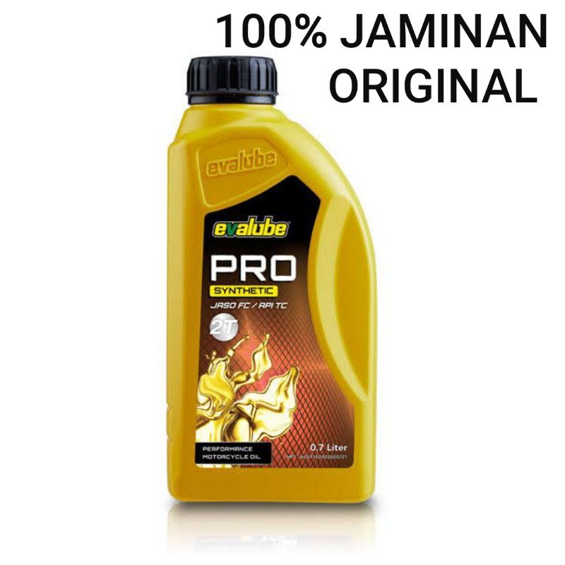 OLI EVALUBE PRO 2T OLI SAMPING EVALUBE PRO JAMINAN ORIGINAL ASLI
