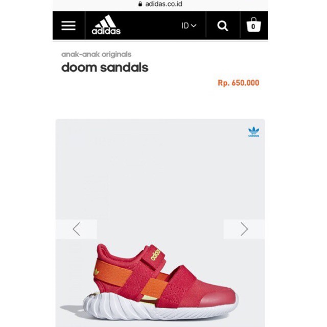 Adidas Doom Sandal Pink