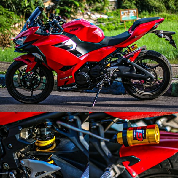 Readyy SHOCK NINJA 250 FI NEW 2018 2019 2020 SHOCK BELAKANG NINJA 250 NEW GP RIDE IT NOT RCB KTC
