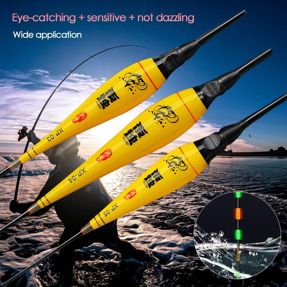 Preva Fishing Lure New LED Light Berubah Warna Elektronik Slip Drift Tube Light Stick Pelampung