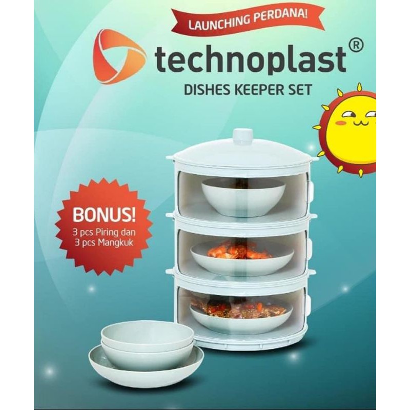 Tudung Saji Susun Technoplast