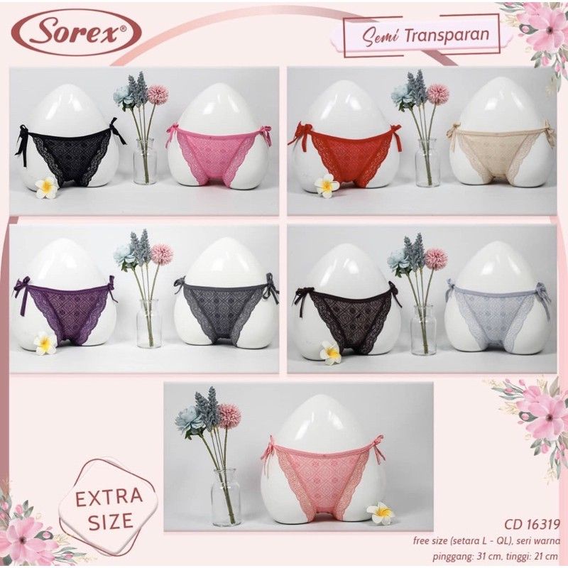 CD | Celana Dalam Ikat Tali Samping SOREX 16319 Freesize