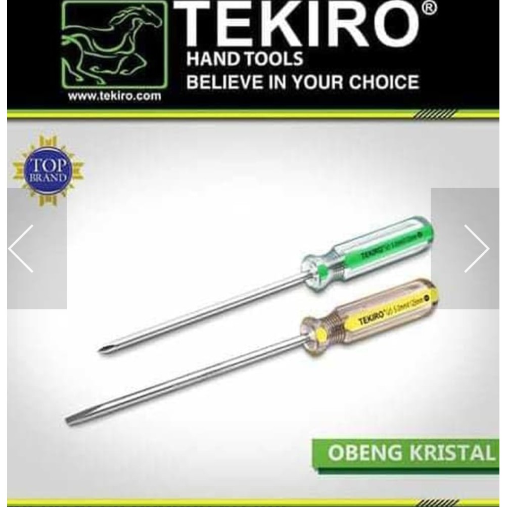 OBENG KRISTAL TEKIRO KECIL