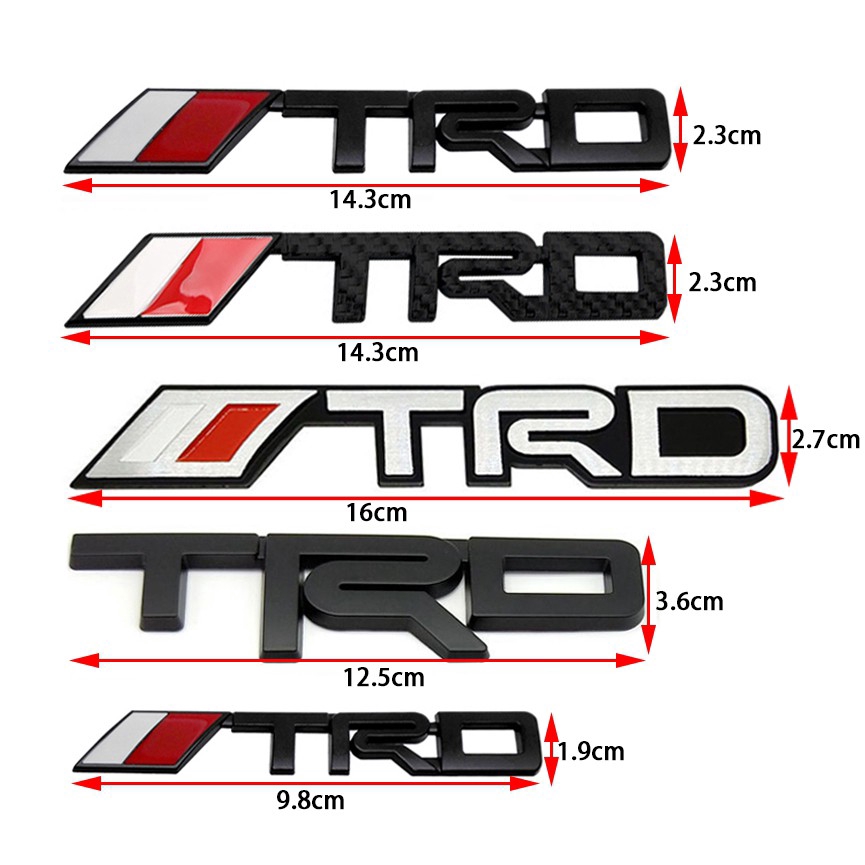 Stiker Logo Emblem Night Knight Trd Bahan Metal Untuk Mobil Toyota Yaris/Avensis/Snos/Hilux