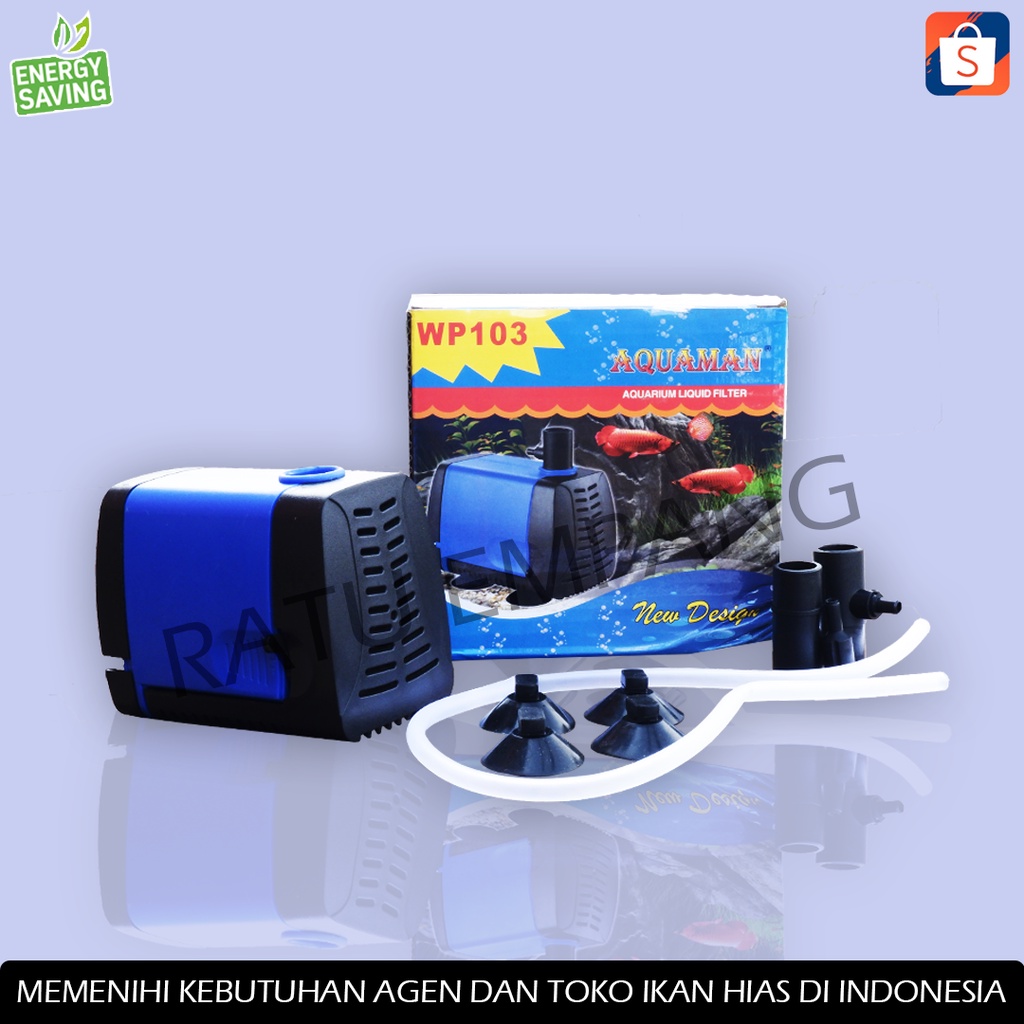 MESIN POMPA AIR CELUP AQUARIUM KOLAM IKAN 103 / AIRPUMP AQUARIUM / WATERPUMP AQUARIUM 103