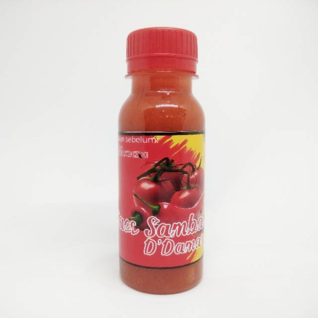 

Saus Sambal Organik D'damar Original 100 ml Organik Sehat Aman khas Pulau Damar