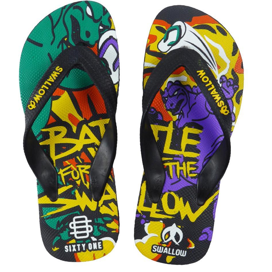 GO_KIL. SANDAL SWALLOW X NUMBER 61 - TIPE GODZILLA - LTD 1/800