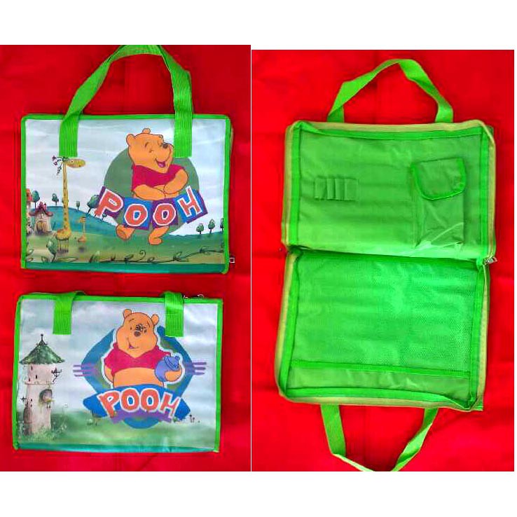 

File Bag Karakter b (Pooh, Cars, Kitty, Frozen, Sofia)