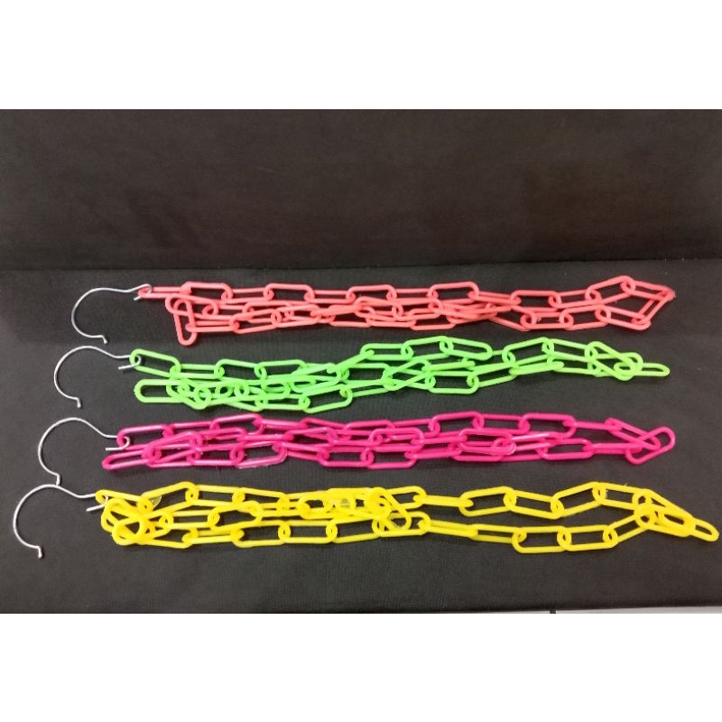 rantai plastik gantungan baju