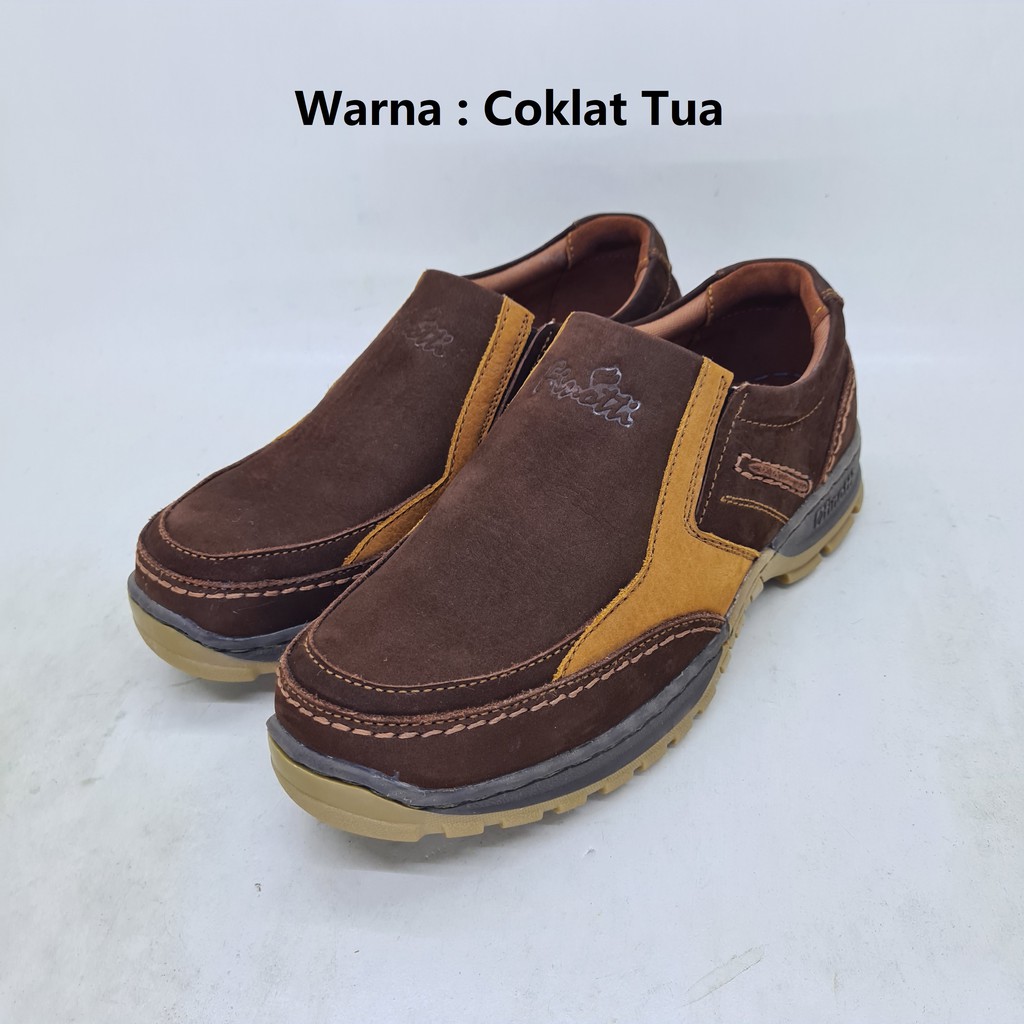 Sepatu KULIT slip-on casual Finotti FN17-04