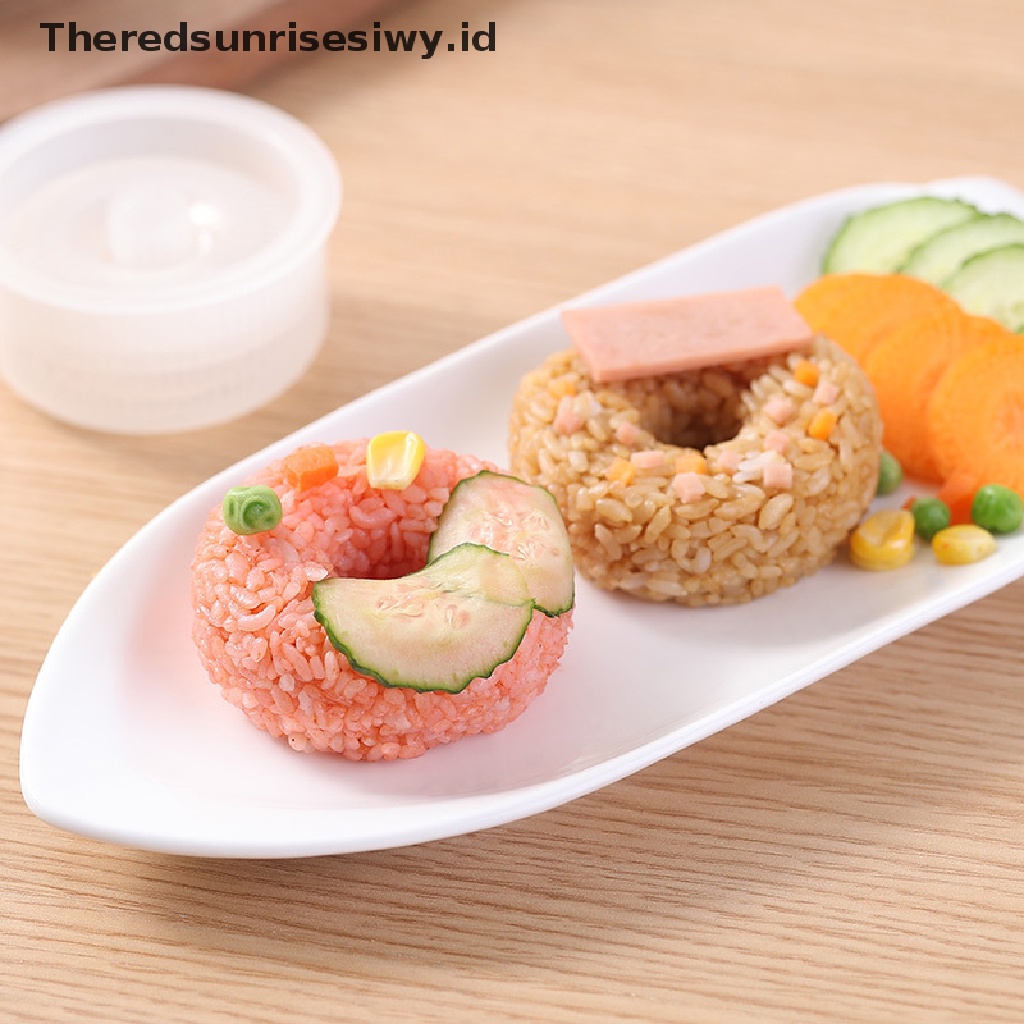 # Alat Rumah Tangga # Cetakan Pembuat Bola Nasi Donat Sushi DIY Anti Lengket