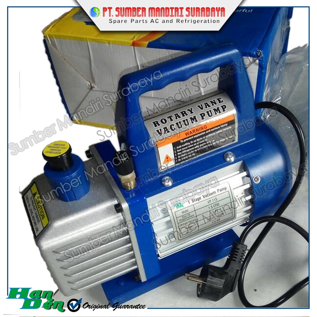 VACUUM PUMP AC 1/4 PK HANDEN VP 115 | VACUM AC bukan merk value