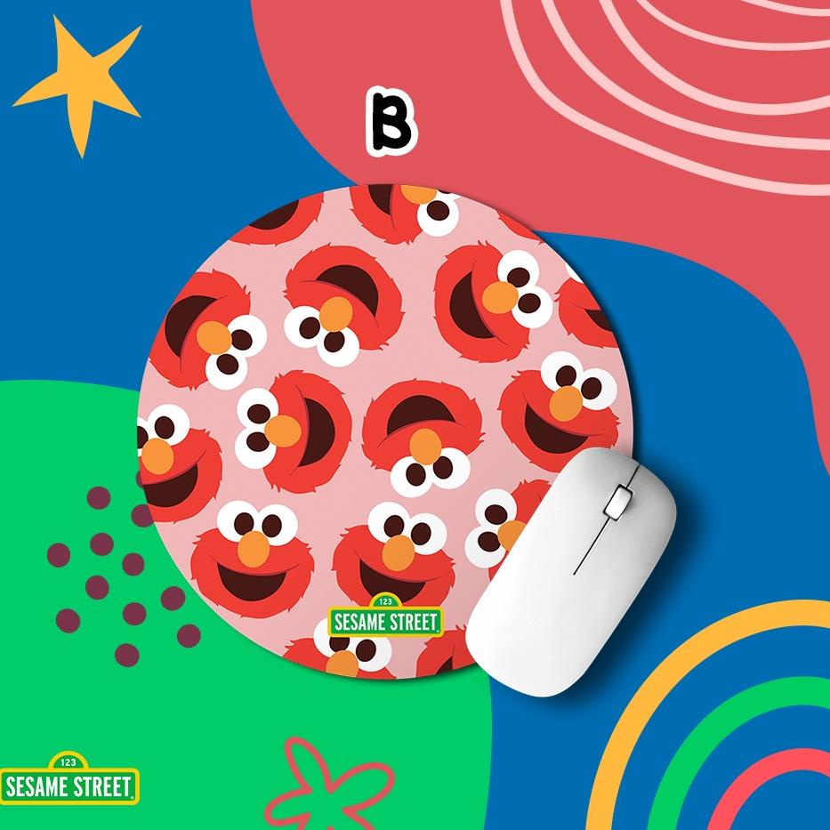 [PRODUK W7EGR] Mousepad Mouse Pad WFH Gaming Antislip Motif Sesame Street Elmo Cookie Monster G9V
