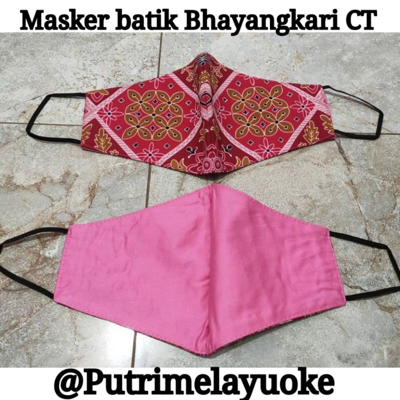 Masker batik bhayangkari