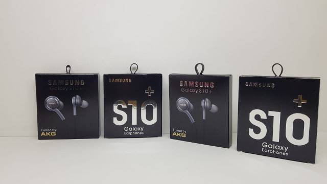 Headset Samsung S10+ AKG Handsfree Samsung S10 Tuned by AKG Earphones Samsung S10 Plus Jack 3.5mm