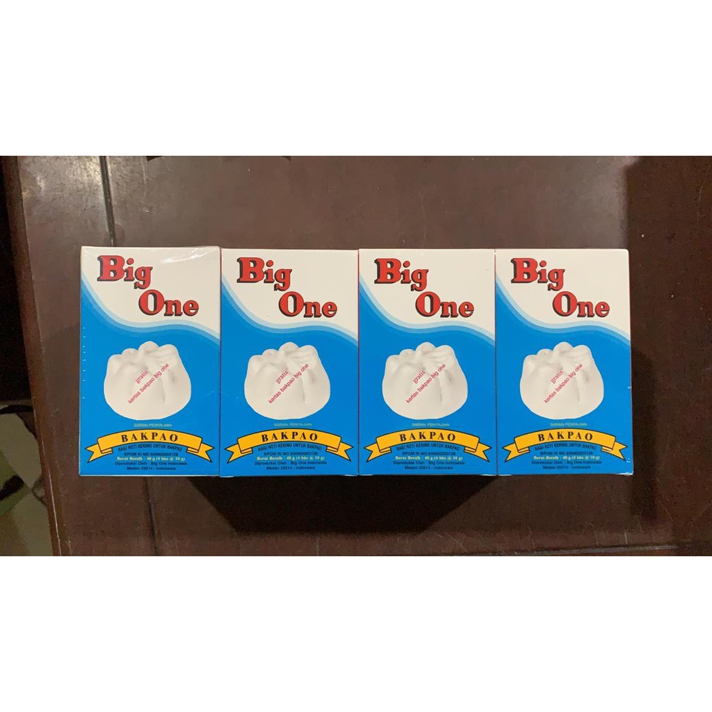 

Big One Special Bakpao (Ragi Roti Kering untuk Bakpao) 4x10 Gr 1 dus