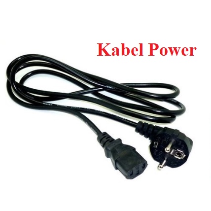 Kabel Power Listrik AC ADAPTOR Komputer CPU PC