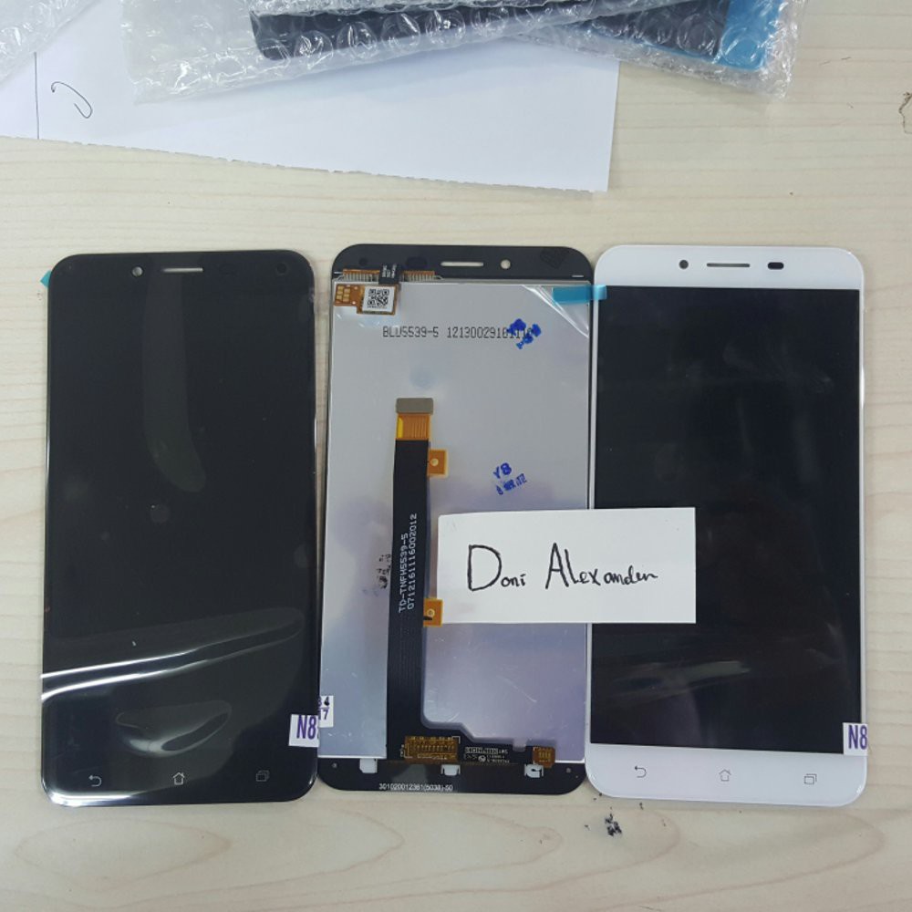 LCD ASUS ZC553KL + TOUCHSREEN HITAM ORI ** ZENFONE 3 MAX 5.5 INCH / X00DD/X00DDB/X00DB