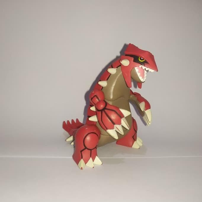 Promo Pokemon Figure Takara Tomy Moncolle Ex Hyper Size Groudon Loose Terlaris