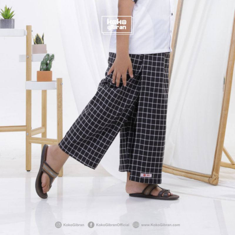 Sarung Celana Set Peci Kids by Koko Gibran/ Celana Anak Sarung