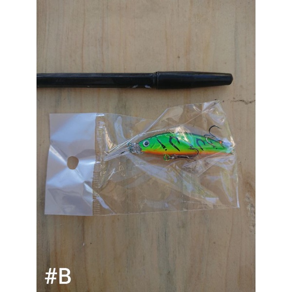Minnow Sinking Lidah Panjang, Umpan Mancing Casting, Umpan Mainan