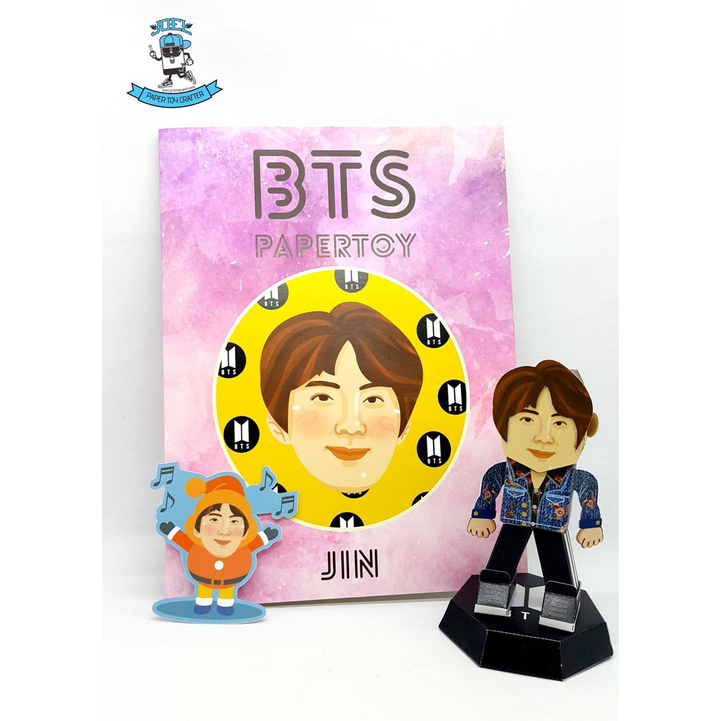 BTS Papertoy Kit - Jin