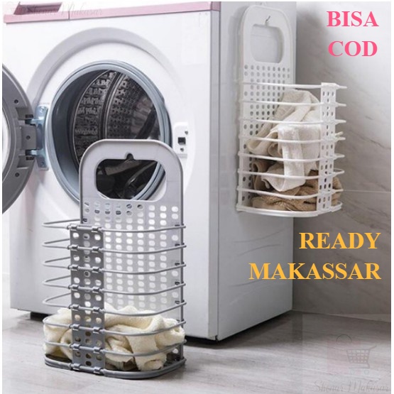 MURAH BELLA PLASTIK LAUDRY BAG / KERANJANG BAJU / LAUNDRY BAG LIPAT / TEMPAT BAJU KOTOR  / CLOTH BOX