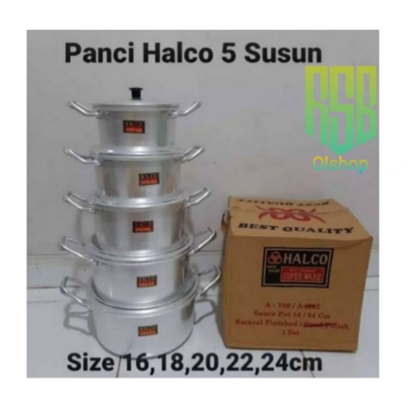 PROMO PANCI HALCO SET ISI 5 PCS