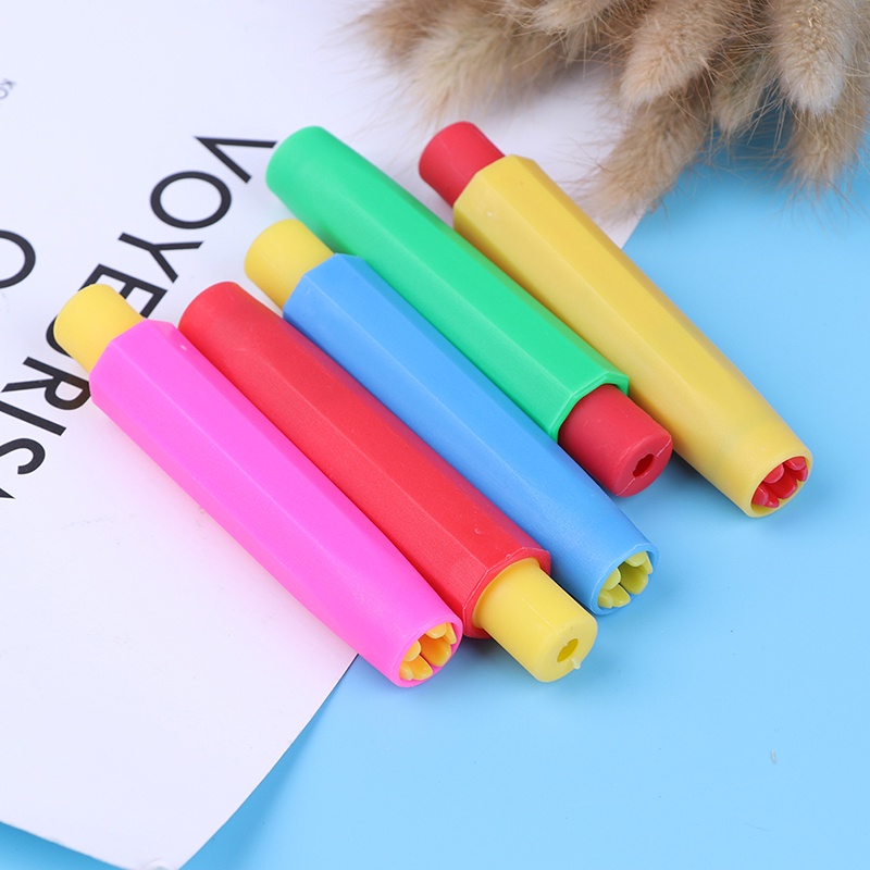 &lt; E2id &amp; &gt; 5pcs / set Klip holder Kapur Bahan Plastik Tidak Beracun