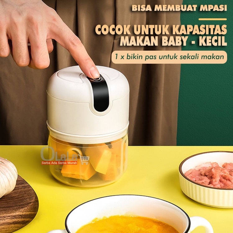 USB Mini Chopper/Portable Blender Mini Food Processor OLL-3319 / mini coper / penggiling bumbu