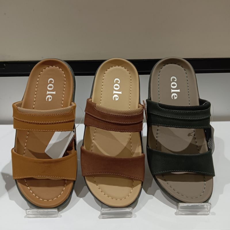 Cole sandal selop Pria branded Matahari