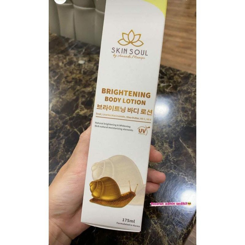 Skin Soul Brightening by Amanda Manopo