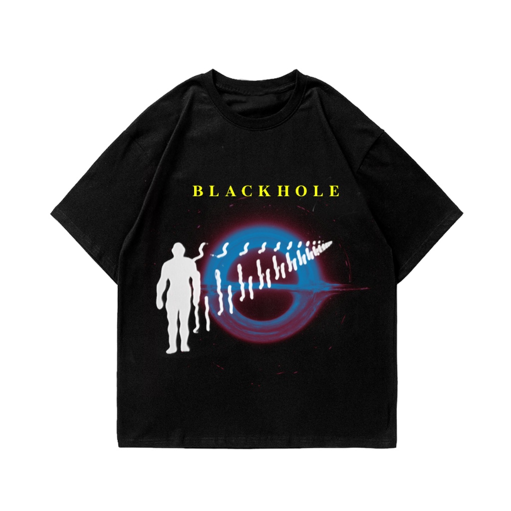 Kaos Oversize / Kaos Distro / Black Hole