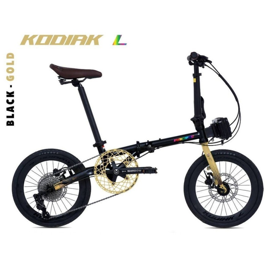 Sepeda Lipat Pacific STEEL KODIAK L 1x9 HD 16 Inch Garansi SNI-3
