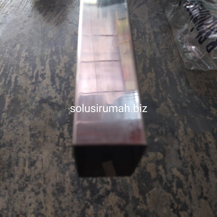 HOLLOW SS 40 X 60 1MM 4cm 6cm PIPA KOTAK STAINLESS PER 1M permeter 1 m