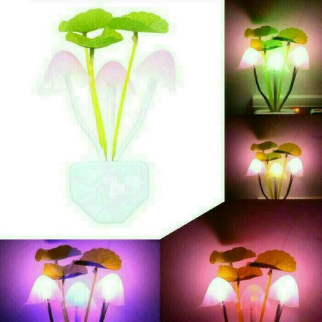 Lampu led jamur/lampu tidur