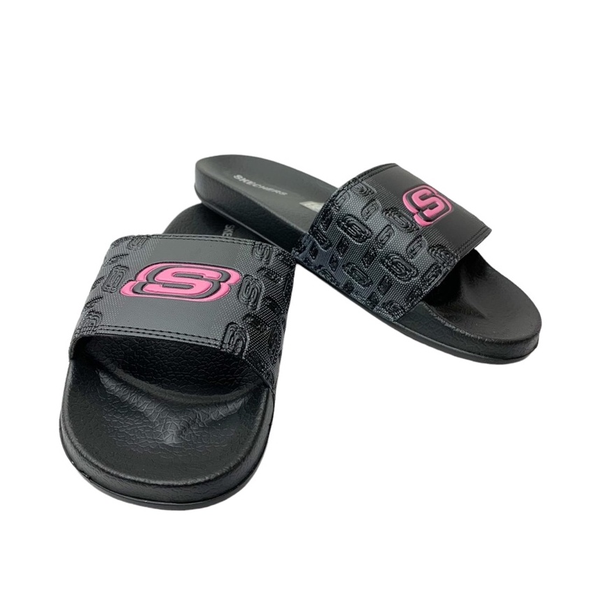 Sandal Skechers Wanita Slide Terbaru Sendal Cewek Sketchers Selop Kekinian Murah Sandal Skecher Cewek