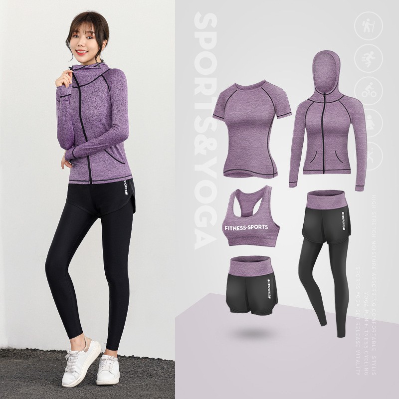 PROMO TERBARU Baju Gym Olahraga Wanita Set Legging Setelan Senam Aerobik Terbaru Import Training
