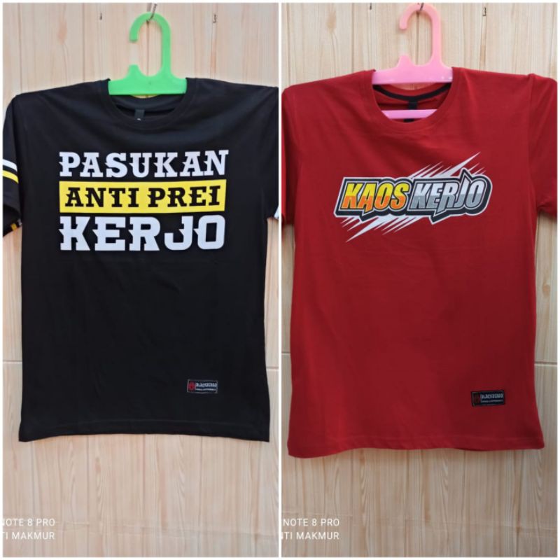 KAOS PASUKAN ANTI PREI KERJO | BAJU KERJA KERJO WORK DISTRO