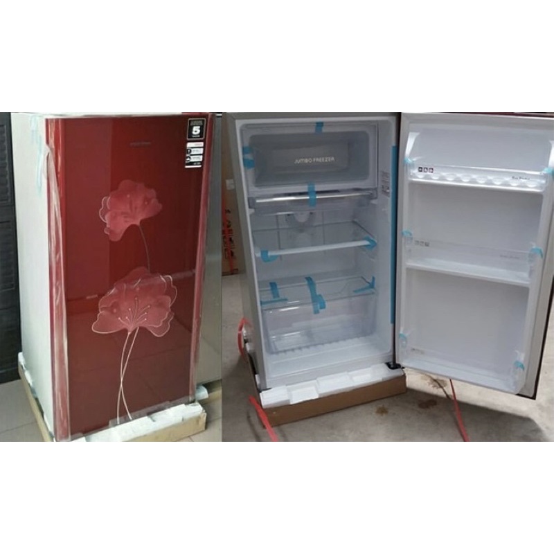 Kulkas 1 pintu Polytron PRA-16ANR Lemari Es 160 liter